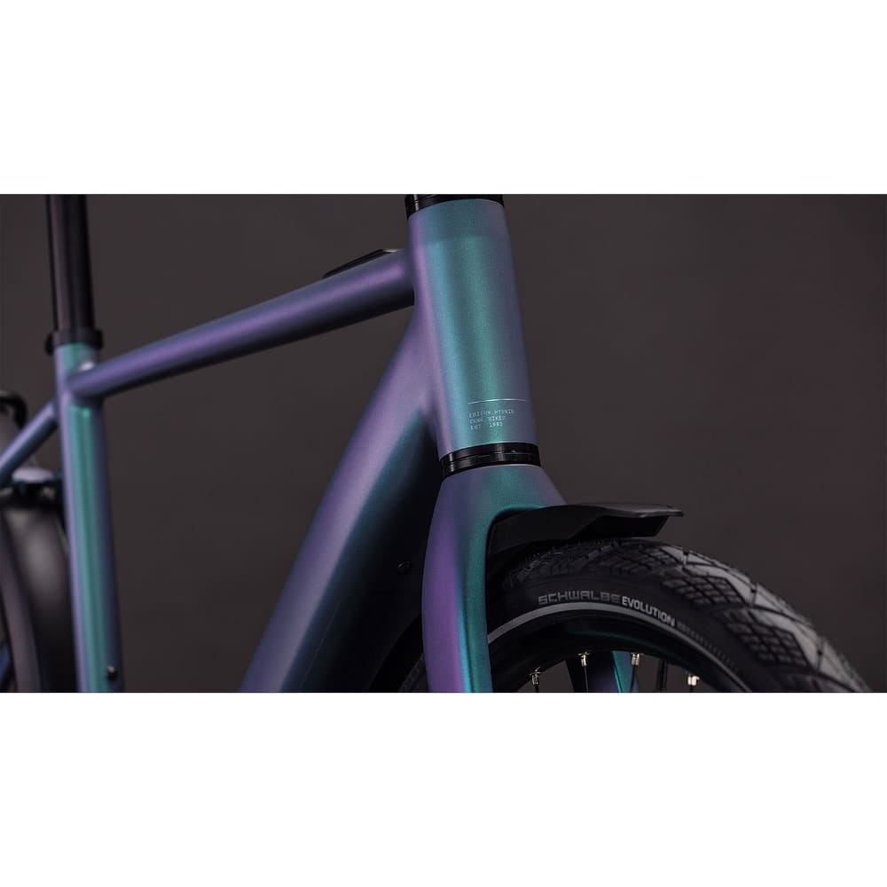 CUBE EDITOR HYBRID SLT 400X City E-Bike 2026 - smaragdgrey – Bild 9