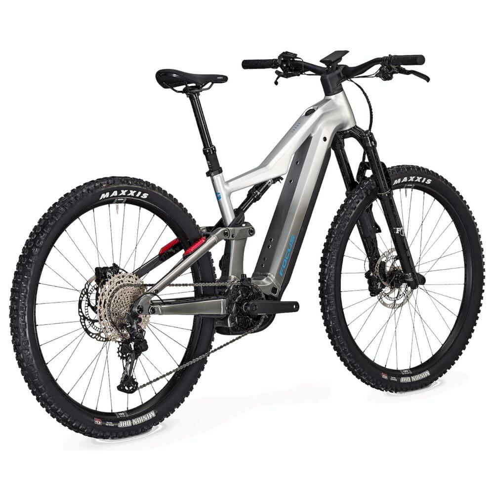 FOCUS THRON² 6.9 ABS 800Wh E-Mountainbike 2025 Nepalsilver / Steelgrey – Bild 3