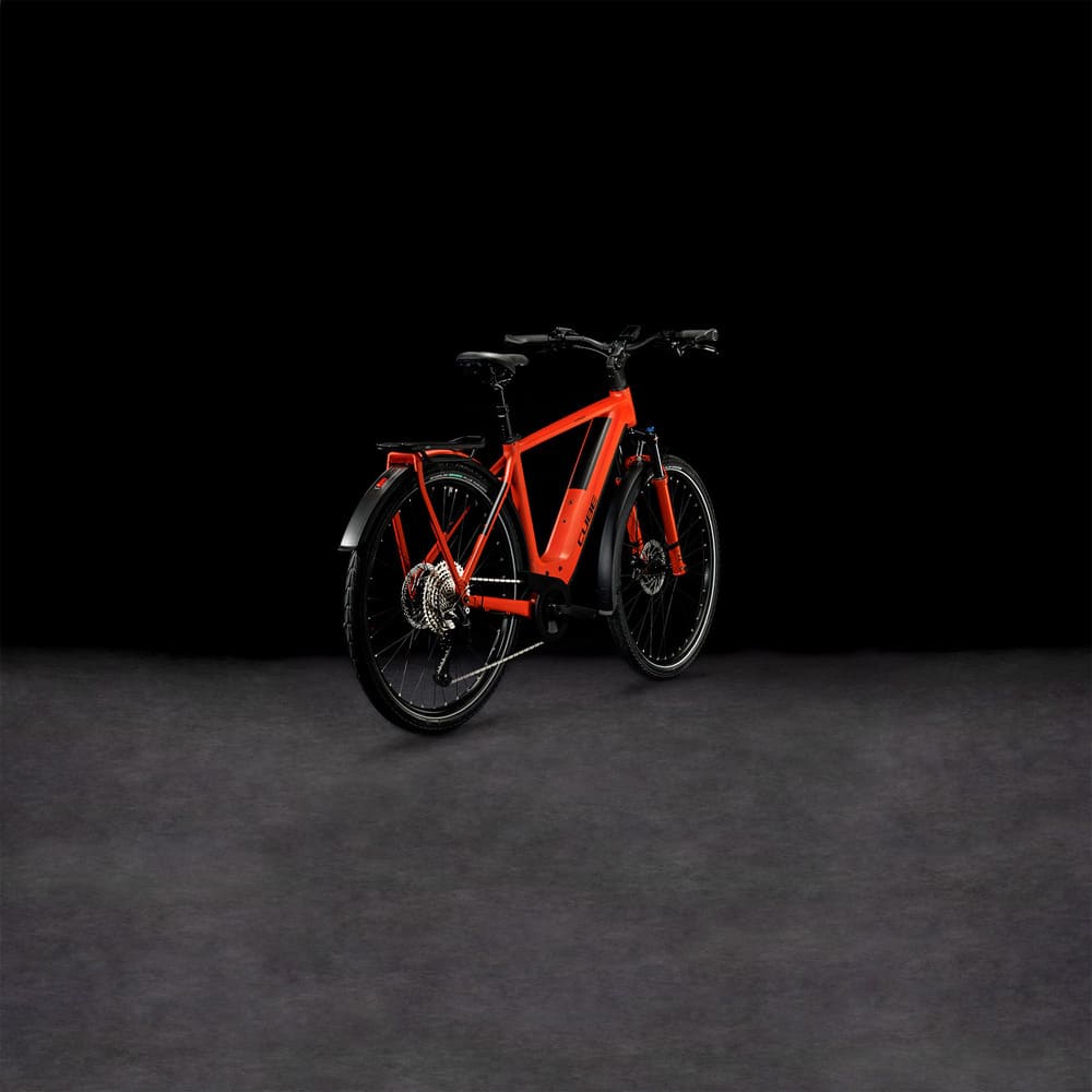 CUBE KATHMANDU HYBRID EXC 750 Trekking E-Bike 2024 red / black – Bild 8