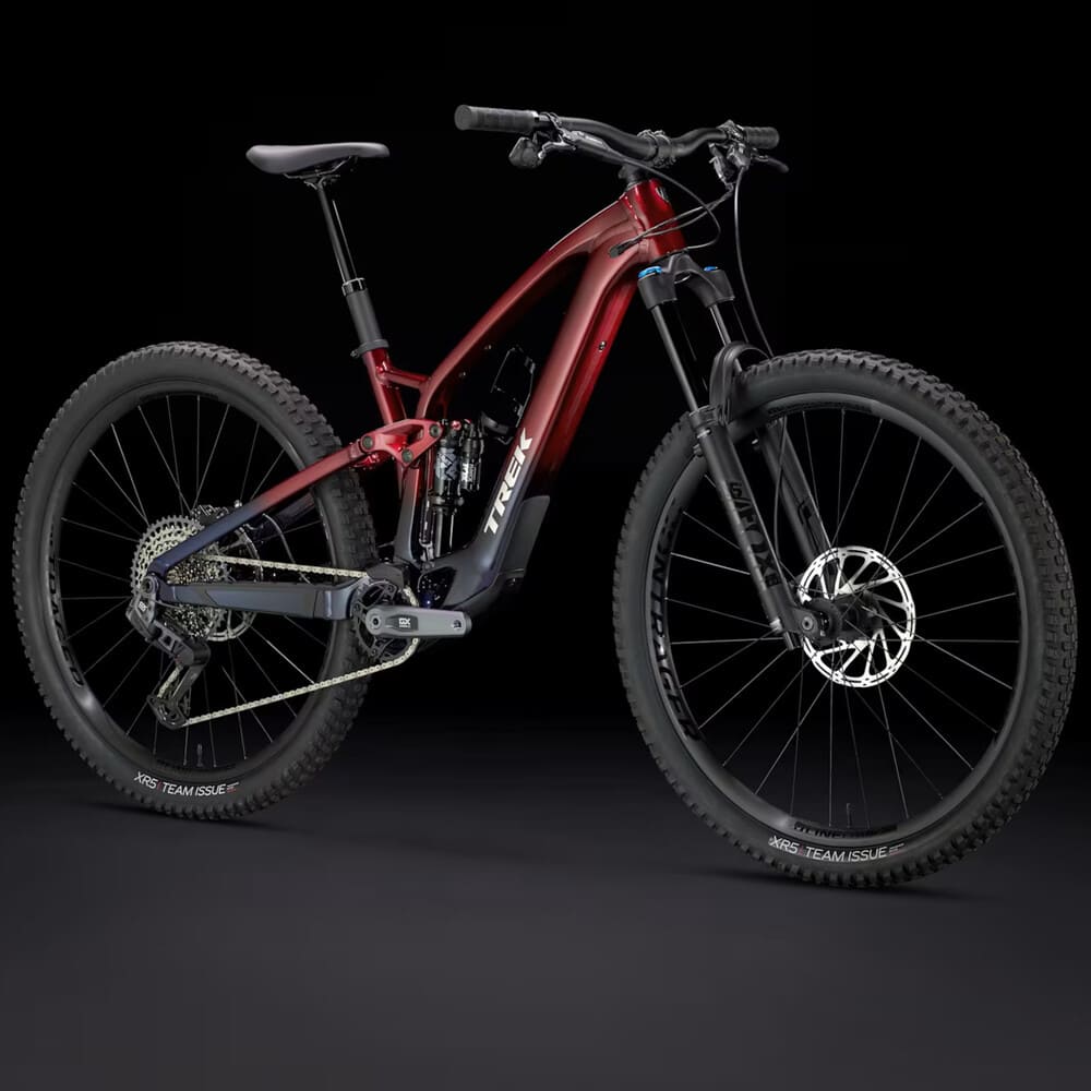 Trek FUEL EXe 8 GX AXS T-Type 29" E-Mountainbike 2025 Rage Red to Deep Dark Blue Fade – Bild 2