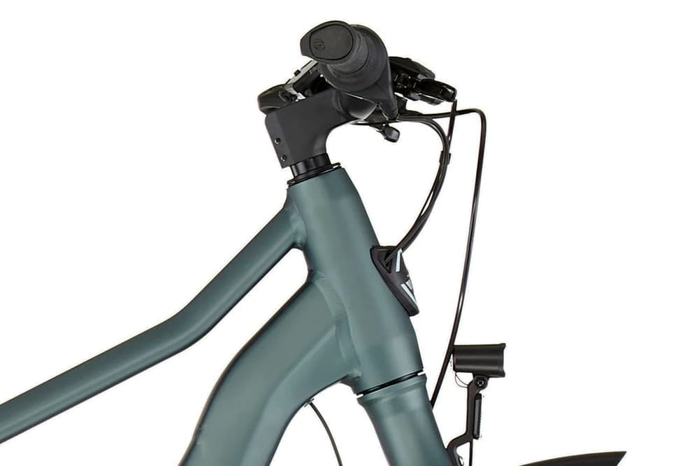Ortler E-Speeder 400 City E-Bike schwarz/silber/petrol – Bild 4