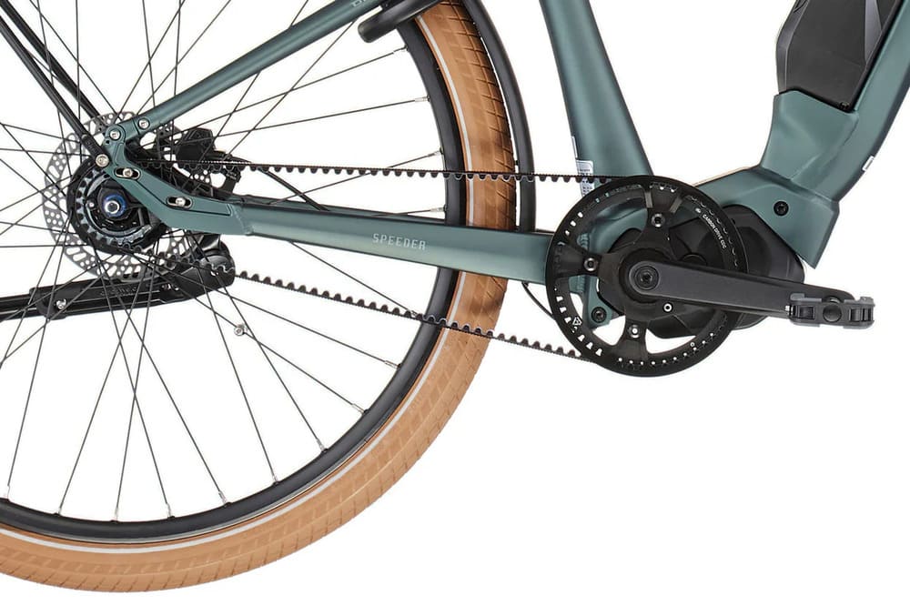 Ortler E-Speeder 400 City E-Bike schwarz/silber/petrol – Bild 6