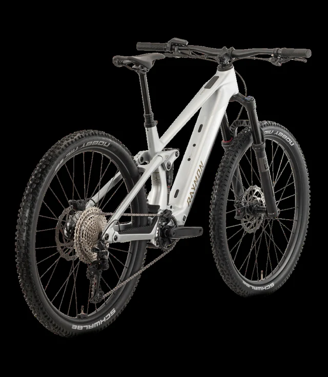 Raymon Airok E-MTB Fully 2025 29 Zoll silver stealth / taupe – Bild 2