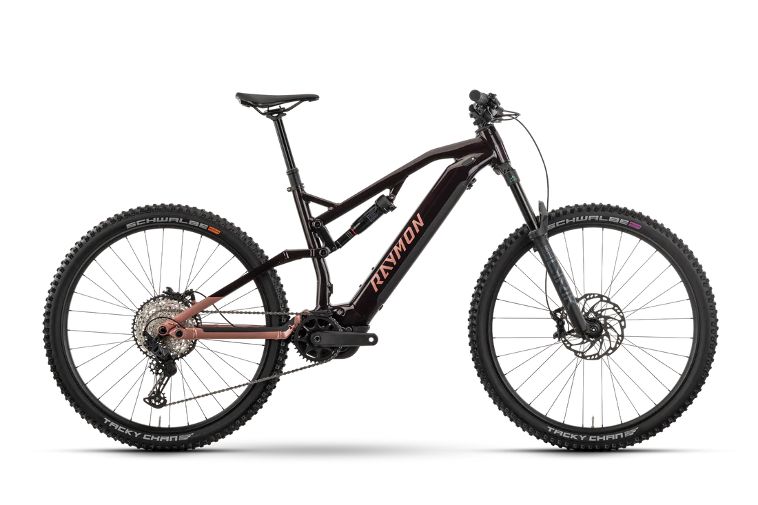 Raymon Trailray 150 Pro 2025 29 Zoll E-MTB Fully nebular red/ pinky / black