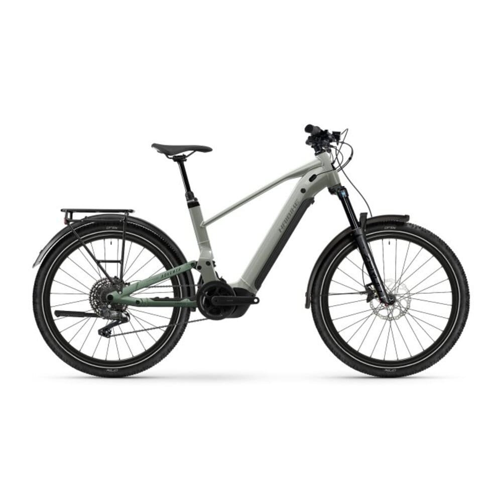 Haibike ADVENTR 4 HIGH 27.5" Trekking E-Bike 2026 glossy grey / bamboo