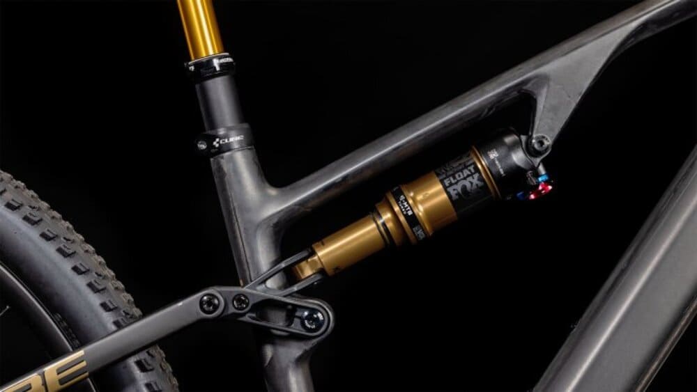 CUBE AMS HYBRID ONE44 C:68X SLT 400X 29" Carbon E-Mountainbike 2025 carbon / golddust – Bild 7