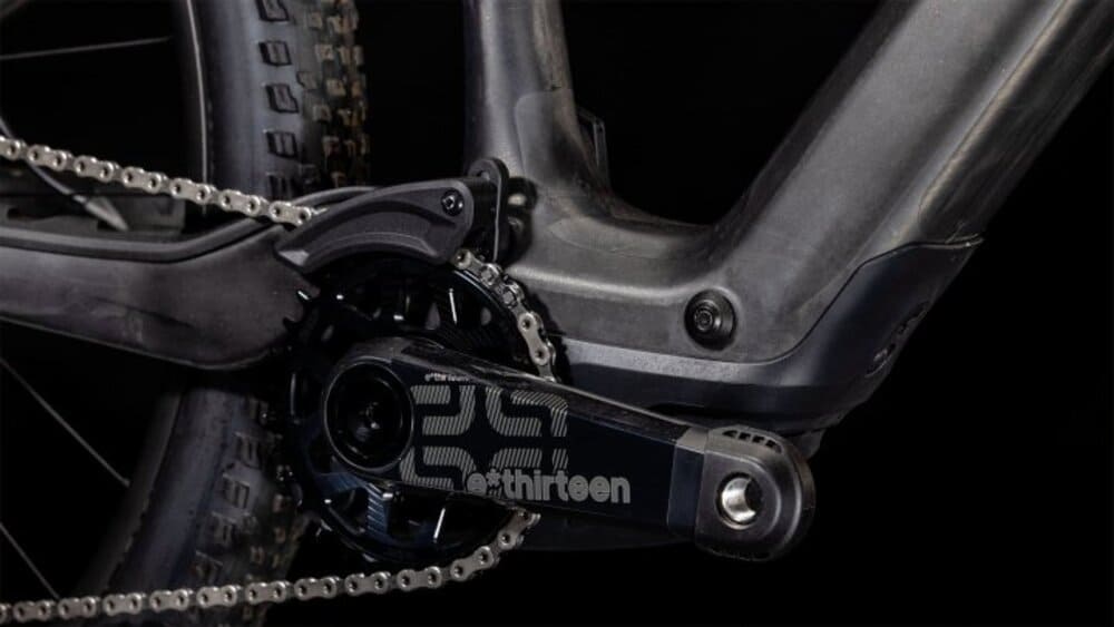 CUBE AMS HYBRID ONE44 C:68X SLT 400X 29" Carbon E-Mountainbike 2025 carbon / golddust – Bild 8