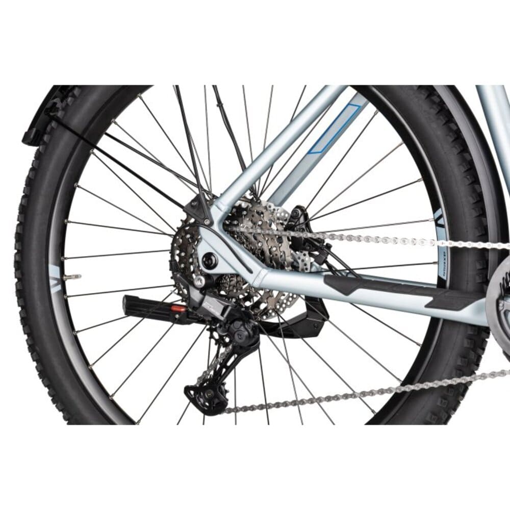 Axess Force Pro Allroad 29" E-Mountainbike 2025 misty silver matt/black/sky – Bild 7
