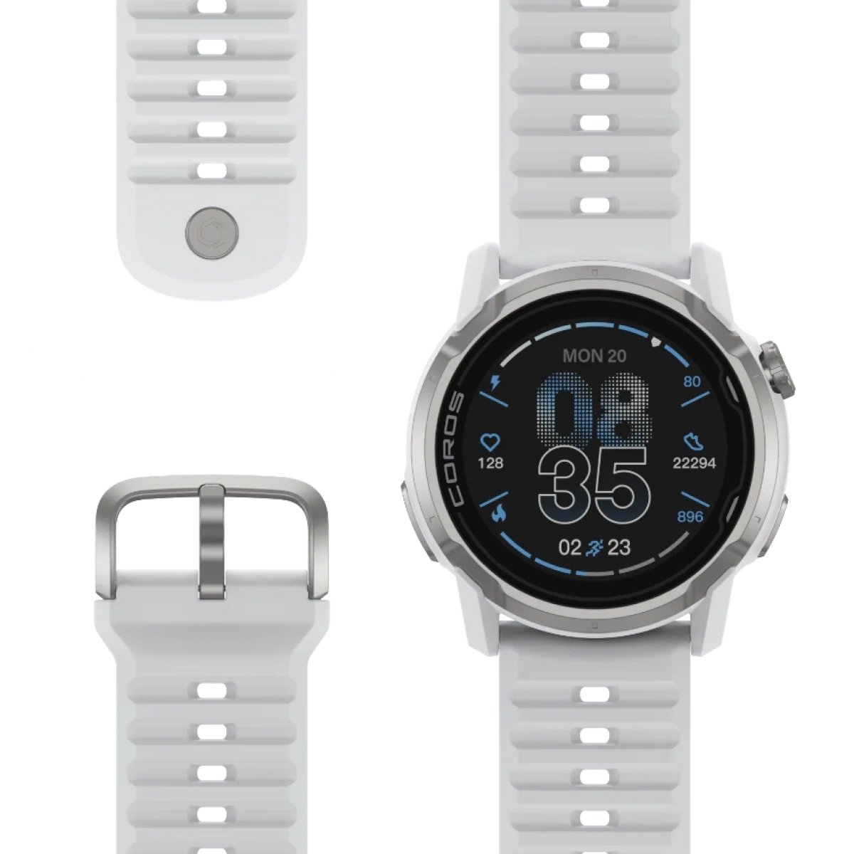 COROS APEX 4 GPS Outdoor Uhr - 46mm - weiß – Bild 8