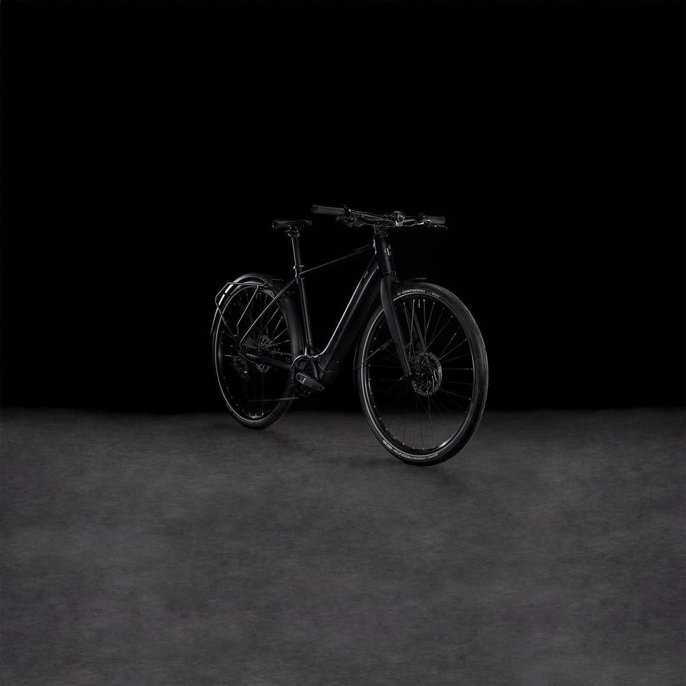 E-Bike CUBE EDITOR HYBRID Pro FE 400X City 2025 black – Bild 3