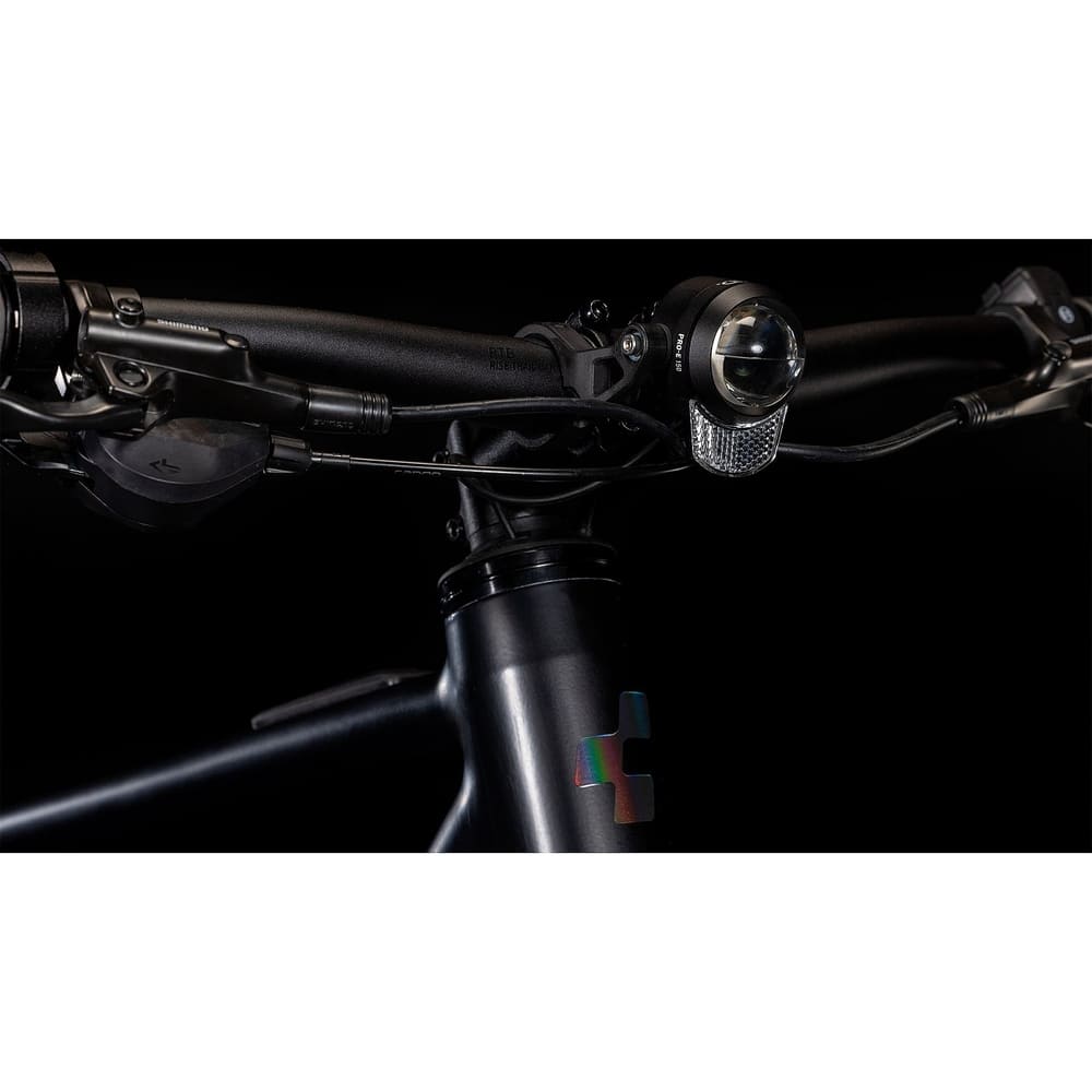 E-Bike CUBE EDITOR HYBRID Pro FE 400X City 2025 black – Bild 6