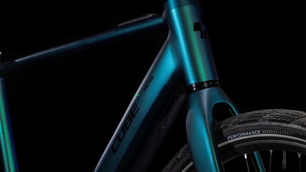 CUBE EDITOR HYBRID SLT 400X - City E-Bike - 2025 - goblin – Bild 5
