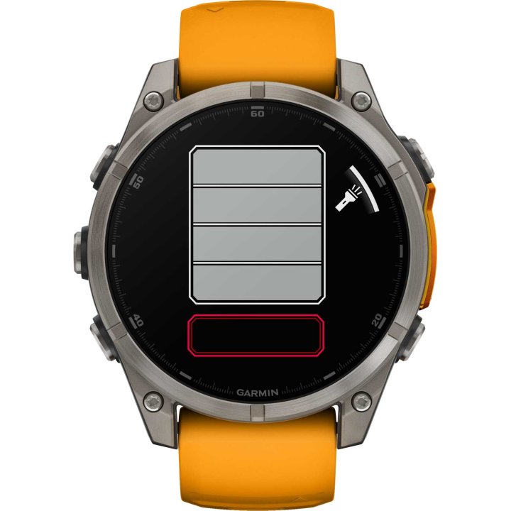 Garmin fenix 8 AMOLED Sapphire GPS Smartwatch - 47mm - Carbongrau DLC – Bild 9
