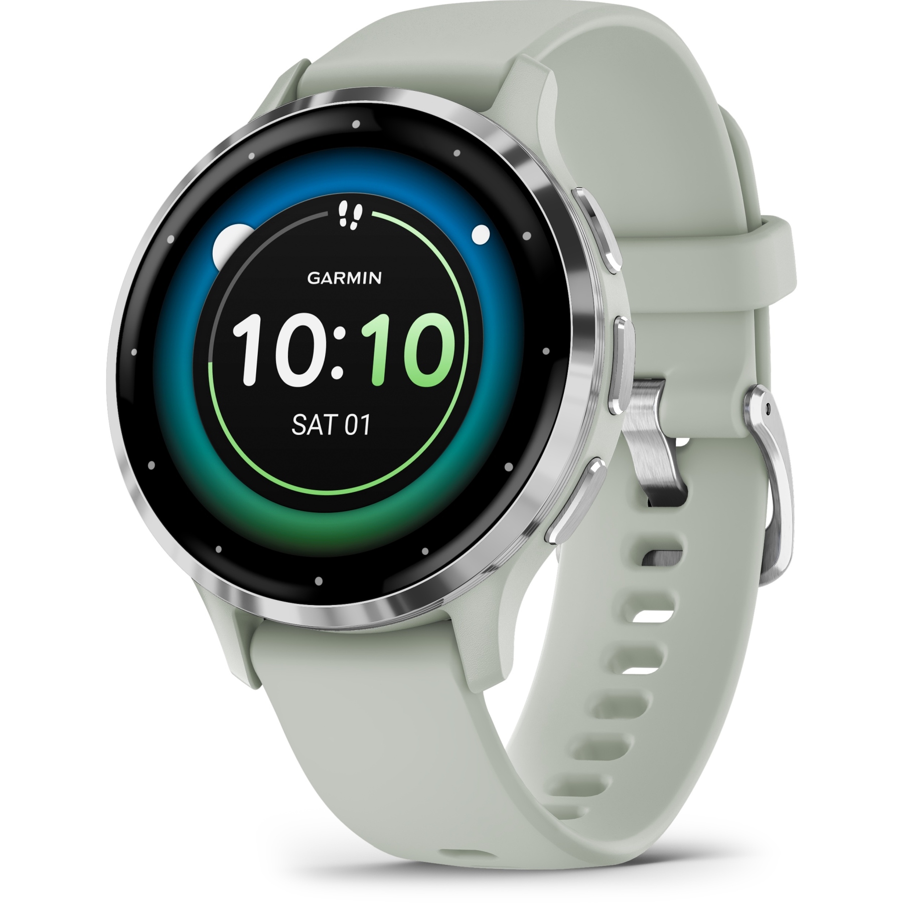 Garmin Venu 3S GPS Smartwatch kieselgrau/schiefergrau – Bild 3