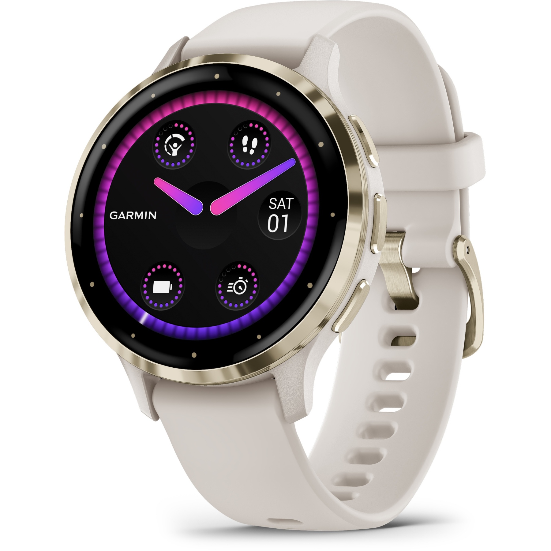 Garmin Venu 3S GPS Smartwatch kieselgrau/schiefergrau – Bild 15