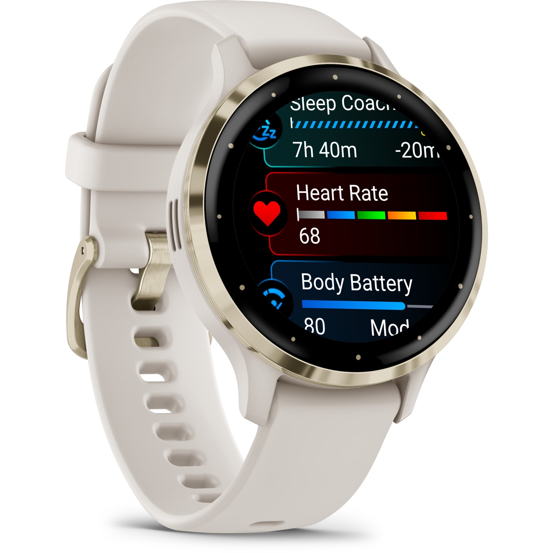 Garmin Venu 3S GPS Smartwatch kieselgrau/schiefergrau – Bild 16
