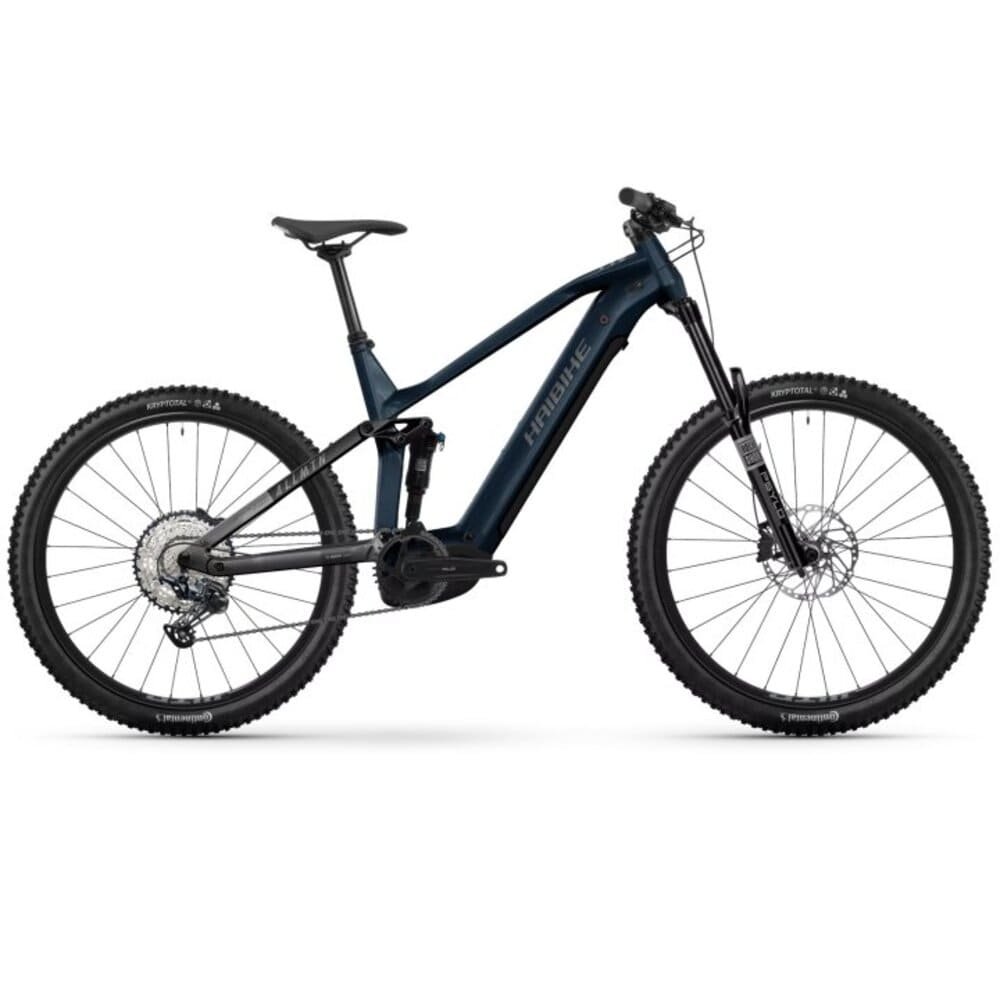 Haibike ALLMTN 6 i800Wh E-Mountainbike 2025 ocean black/grey glossy – Bild 8