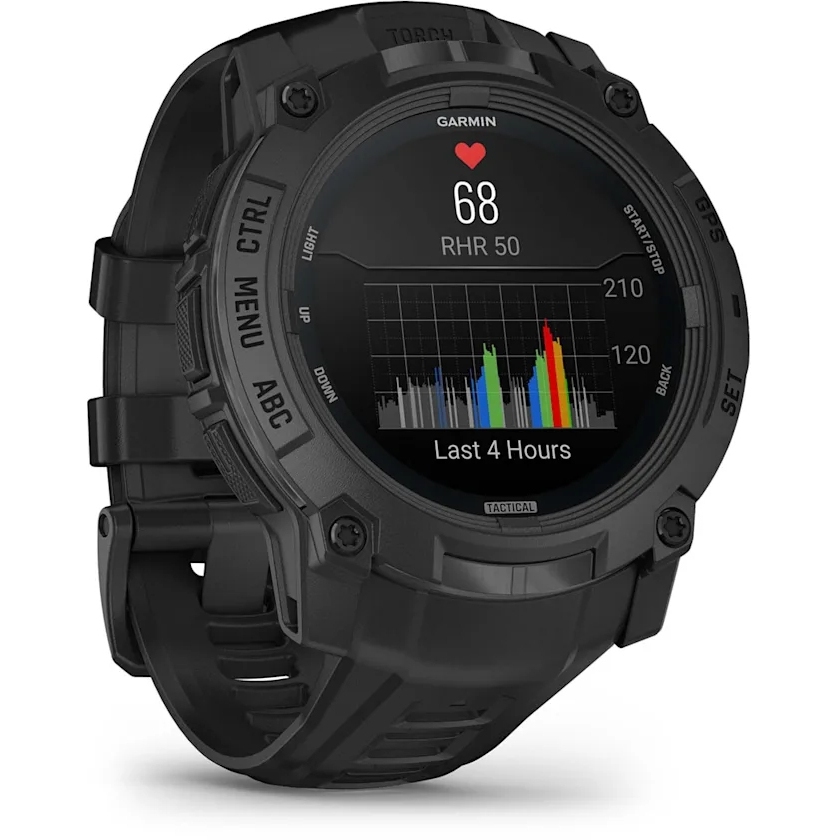 Garmin Instinct 3 AMOLED Tactical GPS Smartwatch 50mm - schwarz – Bild 7
