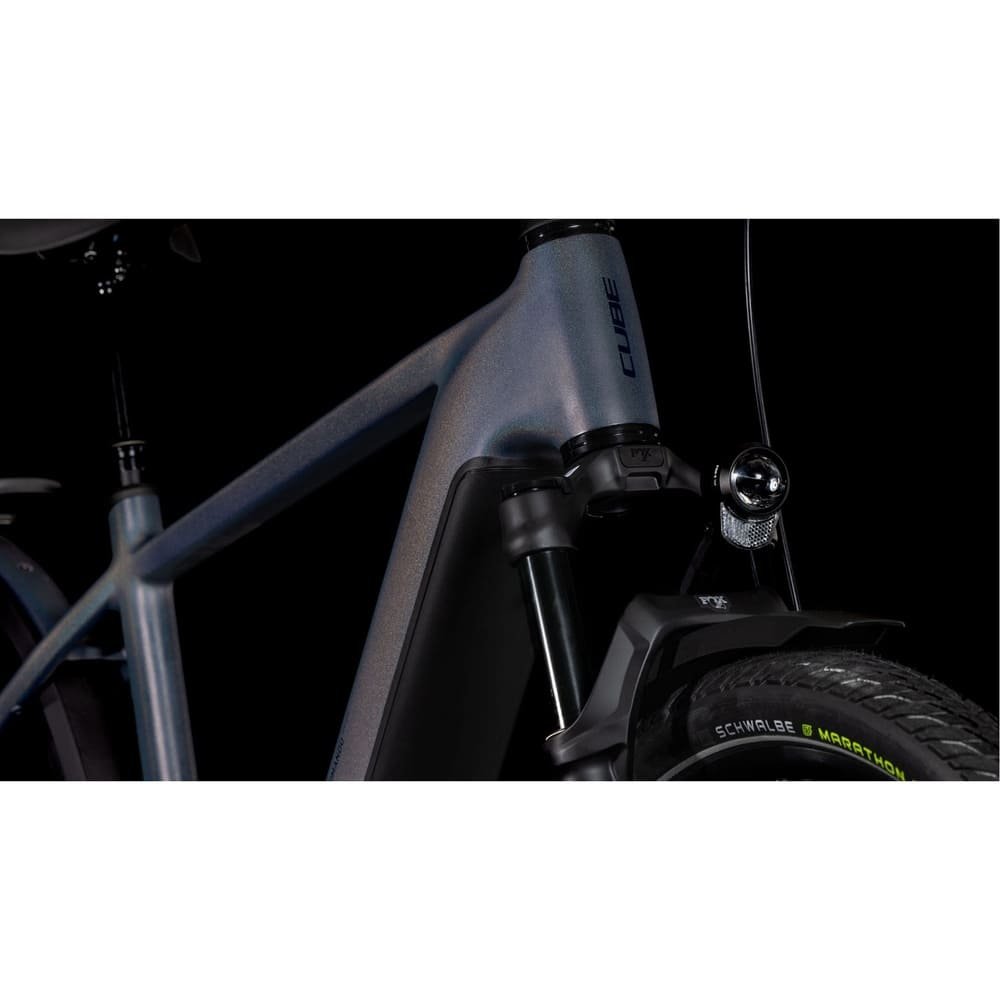 CUBE KATHMANDU HYBRID Comfort SLX 800 Trekking E-Bike 2025 nightsky / ink – Bild 8