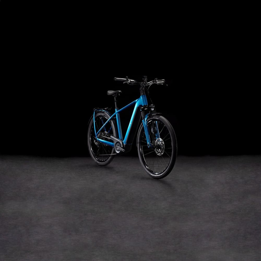 CUBE E-Bike KATHMANDU HYBRID EX 800 Trekking 2025 electricblue / chrome – Bild 3