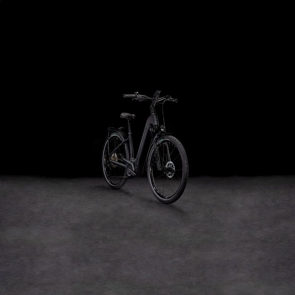 CUBE KATHMANDU HYBRID EXC 800 Trekking E-Bike 2025 Tiefeinstieg black / prism – Bild 8