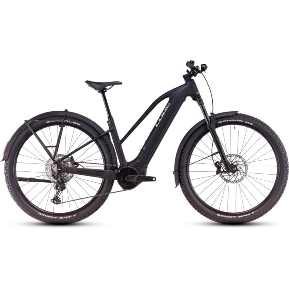 CUBE REACTION HYBRID Race 800 Allroad 29" Damen E-Mountainbike 2025 black / metal