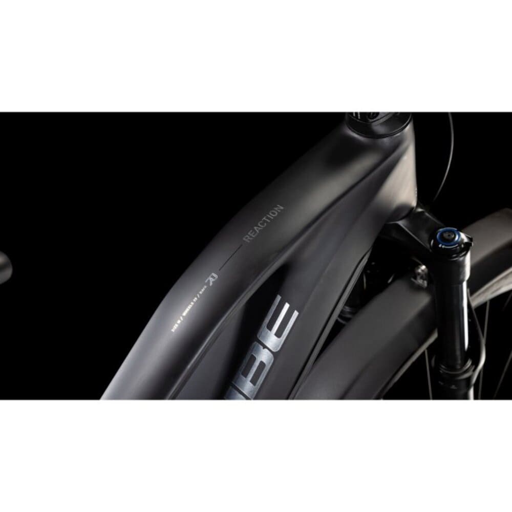 CUBE REACTION HYBRID Race 800 Allroad 29" Damen E-Mountainbike 2025 black / metal – Bild 4