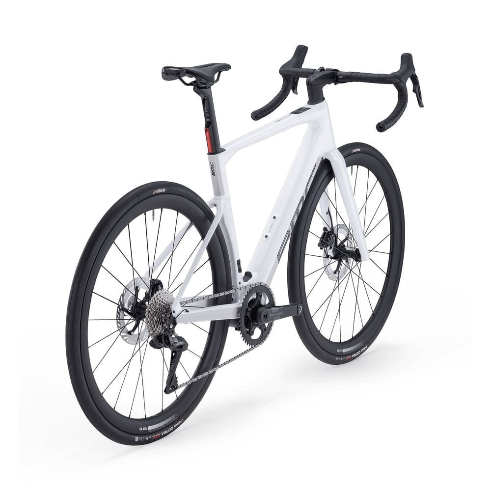 BMC ROADMACHINE 01 AMP ONE E-Rennrad 2026 metallic white – Bild 4