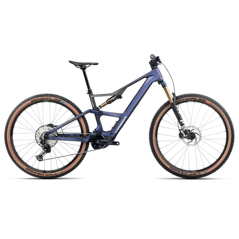 Orbea RISE SL M10 E-Mountainbike 2025 Cosmic Carbon View Golden Sand (gloss) – Bild 6