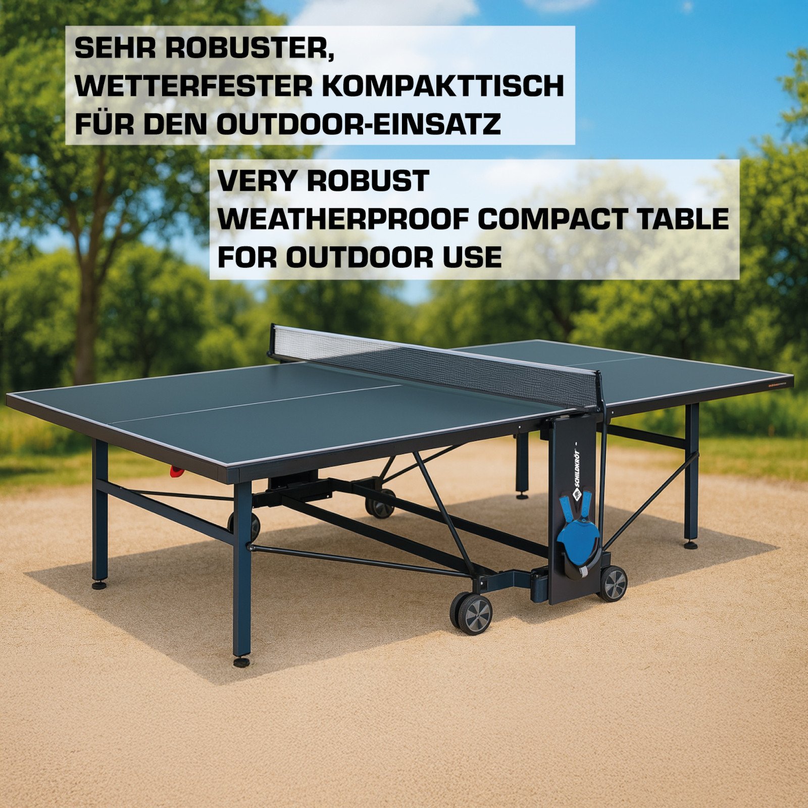 Schildkröt Outdoor Tischtennisplatte ProTec – Bild 2