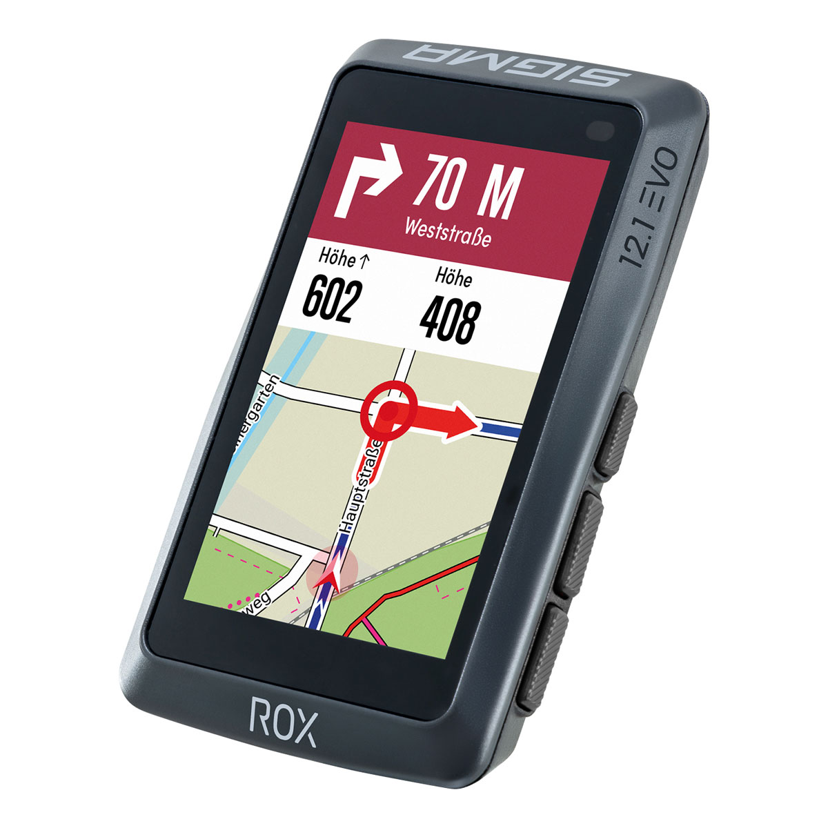 SIGMA ROX 12.1 EVO GPS Fahrradcomputer - Basic - night grey – Bild 10