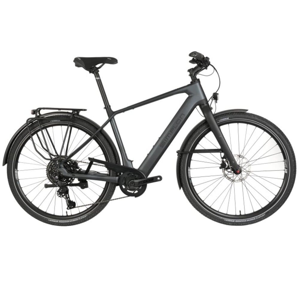 E-Bike Simplon SILK 365 :eLight Trekking 2025 Carbon Graphite Grey Matt/Black Matt