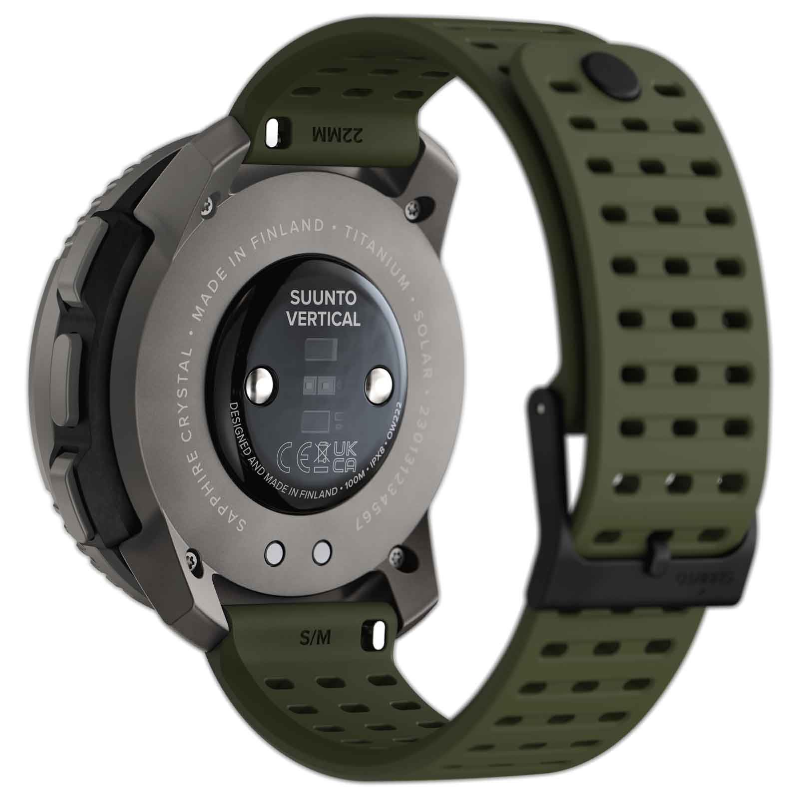 Suunto Vertical Titanium Solar GPS Multisport-Uhr - Sand – Bild 7