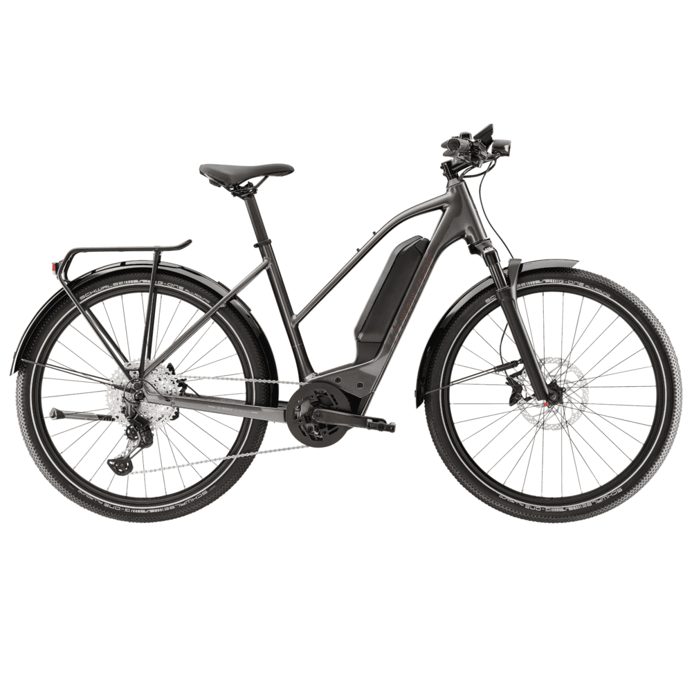 Diamant Zing Deluxe Gen2 MIT 545Wh Damen E-Bike Trekking 2023 magnetite grey metallic