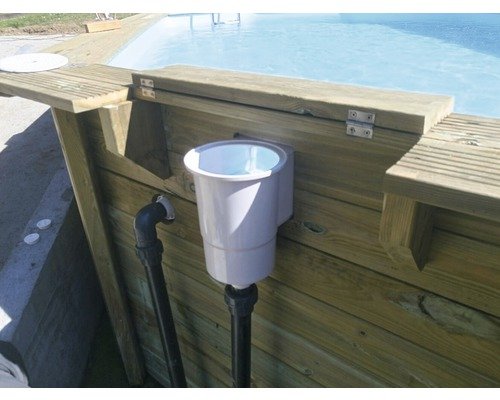 Aufstellpool Holzpool Set Gre rund 400x119 cm inkl. – Bild 5