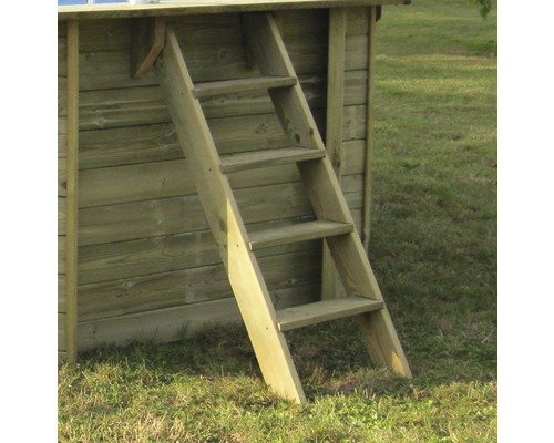 Aufstellpool Holzpool Set Gre rund 400x119 cm inkl. – Bild 2
