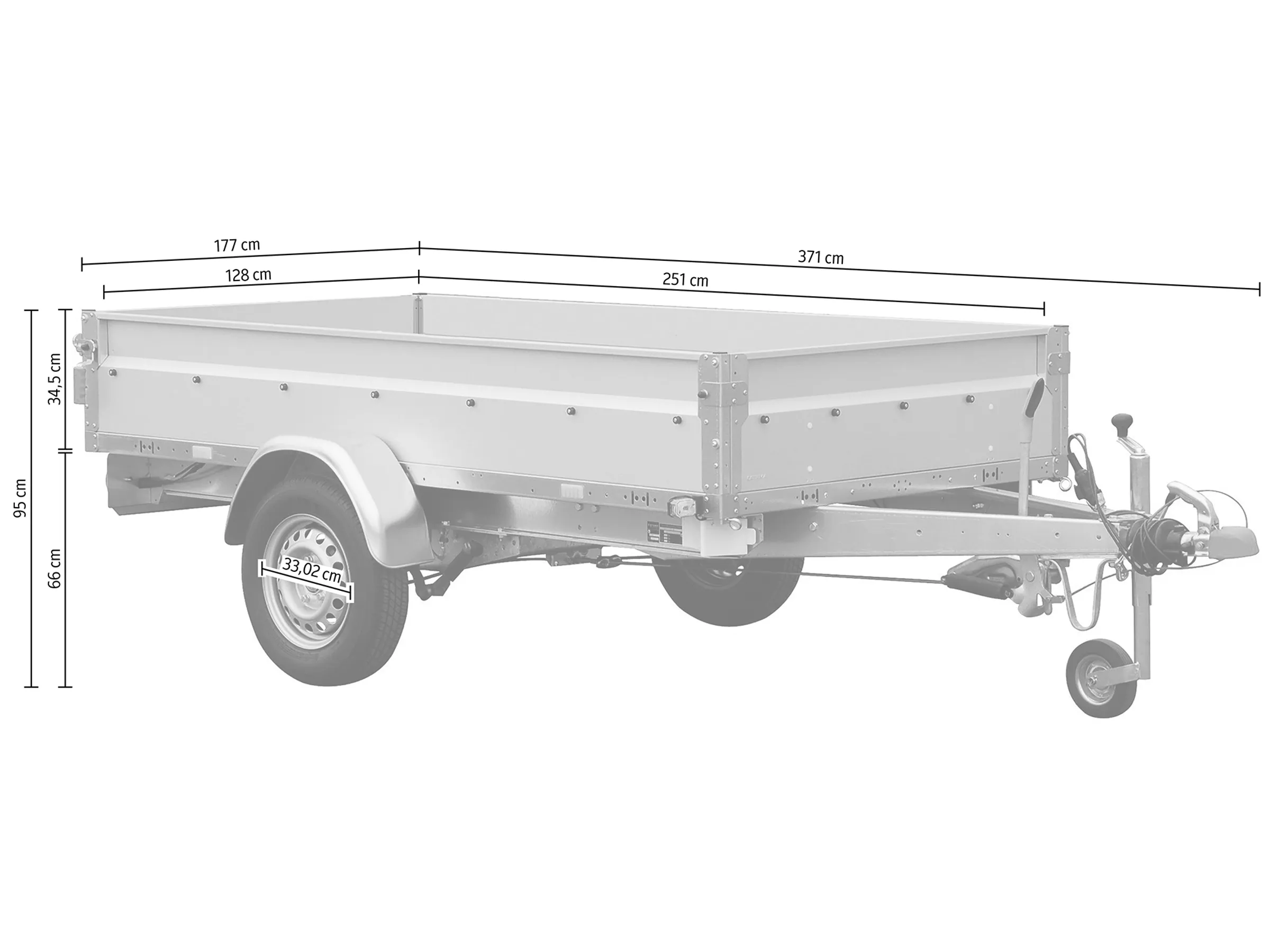 Stema Anhänger Basic ST 1300 25-13.1 – Bild 3