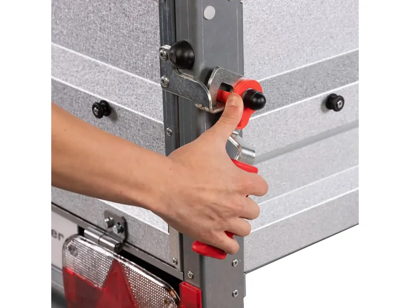 Stema Anhänger Set Variolux 750 inkl. Hochplanen Set Abstellstützen Stützrad – Bild 6