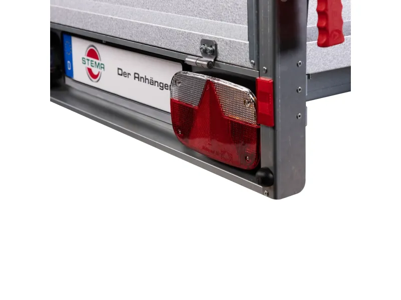 Stema Anhänger Set Variolux 750 inkl. Hochplanen Set Abstellstützen Stützrad – Bild 4