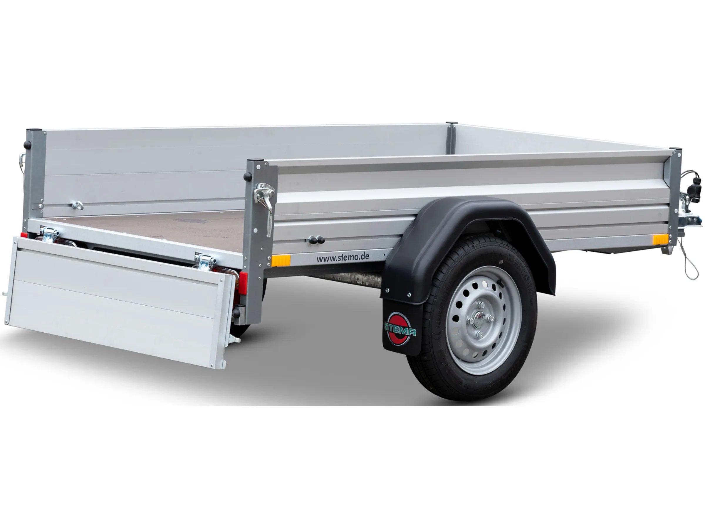 Stema Anhängerset Alu 750 inkl. Hochplanenset 80 cm ungebremst – Bild 4