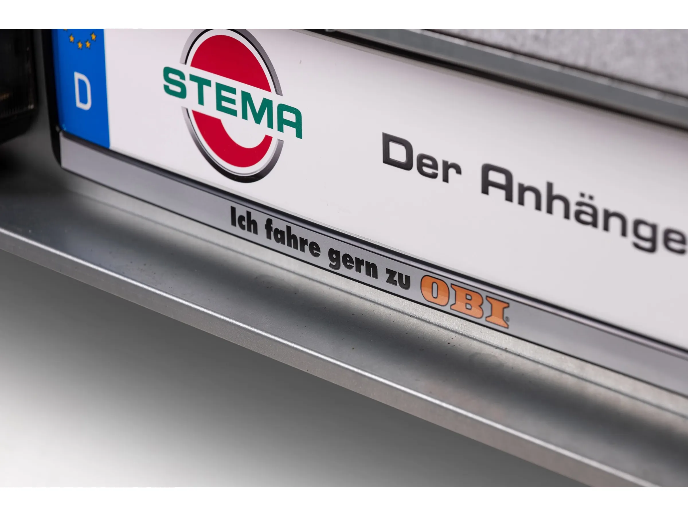 Stema Anhängerset Variolux 750 inkl. Hochplanenset 100cm+Abstellstützen+Stützrad – Bild 4