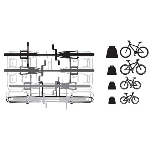 Thule VeloCompact 4th Bike Adapter Aluminium – Bild 4