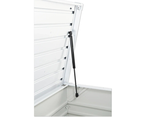 Biohort FreizeitBox 100 Auflagenbox 193 l inkl. Gasdruckfedern 101 x 46 x 61 cm weiß – Bild 5