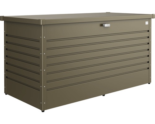 Biohort 160 FreizeitBox Auflagenbox 830 l inkl. Gasdruckfedern 160 x 79 x 83 cm bronze-metallic