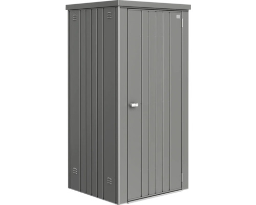 Biohort Geräteschrank Gr 90 mit Regalböden und Gerätehalter, 93 x 83 x 182,5 cm, quarzgrau-metallic