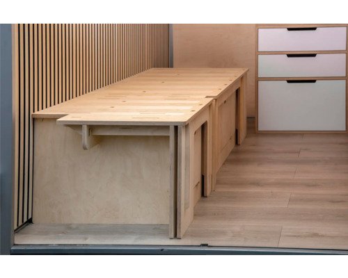 Buildify Campingbox Christoph Bettsystem längs asymmetrisch u.a. für Ducato/Crafter/Sprinter – Bild 10