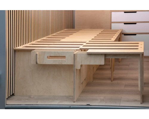 Buildify Campingbox Christoph Bettsystem längs asymmetrisch u.a. für Ducato/Crafter/Sprinter – Bild 8