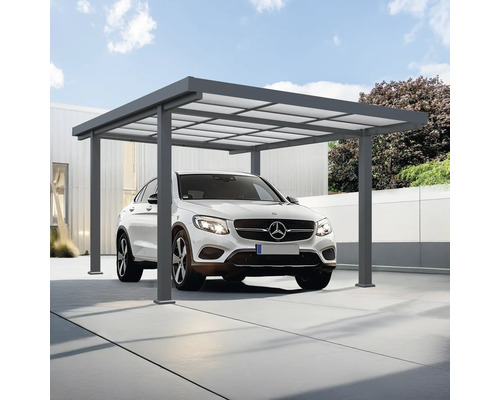 Einzelcarport Konsta 15 m² 297 x 492 cm anthrazit – Bild 9