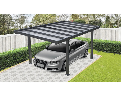Einzelcarport Konsta 15 m² 297 x 492 cm anthrazit – Bild 10