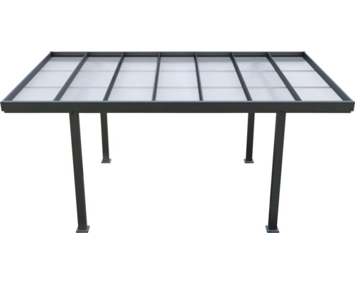 Einzelcarport Konsta 15 m² 297 x 492 cm anthrazit – Bild 6